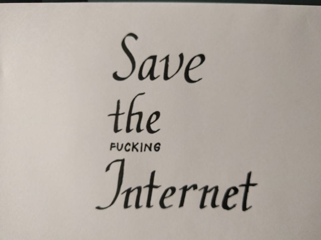 Pretty pretty please!!!!! #leftycalligraphy #programmingcalligrapher #savetheinternet